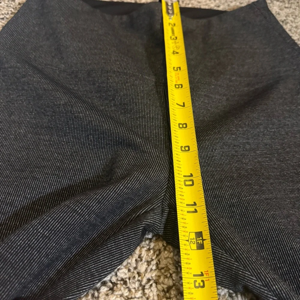 LYSSÉ New York Charcoal Gray Stretch Work Attire Leggings Womens Size Medium - Picture 6 of 9
